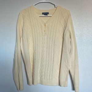 Cream colored sweater